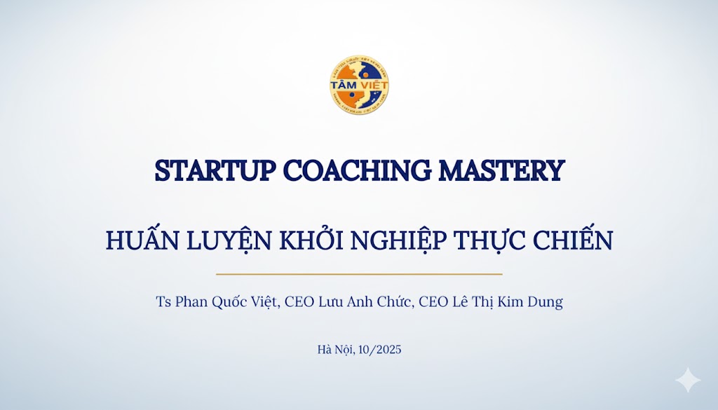 Huấn luyện viên Khởi nghiệp Thực Chiến
